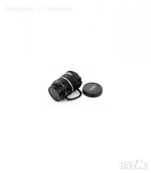 ТЕРМО ЧАША С ФОРМА НА ОБЕКТИВ CANON С ДРЪЖКА - код С ДРЪЖКА, снимка 1