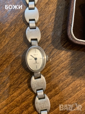 Винтидж механичен дамски часовник ROBERTA – сребро 835