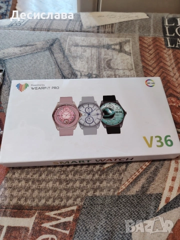 смарт часовник v36, снимка 3 - Дамски - 53450603
