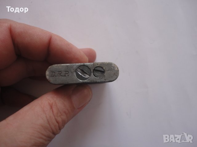 Уникална армейска запалка 3 Райх D.R.P., снимка 4 - Колекции - 40629708