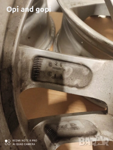 Алуминиеви джанти 17цола 4х100, снимка 2 - Гуми и джанти - 53862244