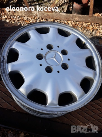 Алуминиеви джанти мерцедес 15ки, снимка 3 - Гуми и джанти - 52245565