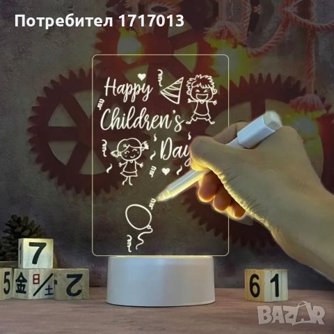 Бележник / Лампа, снимка 4 - Лед осветление - 41265275