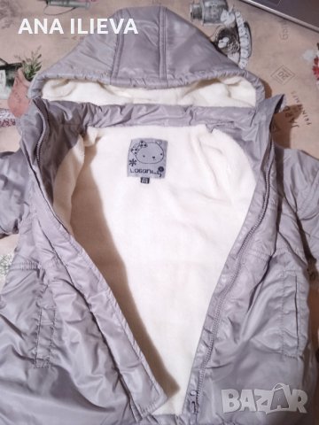 Бебешко зимно яке Losan -80 см, снимка 4 - Бебешки якета и елеци - 34751036