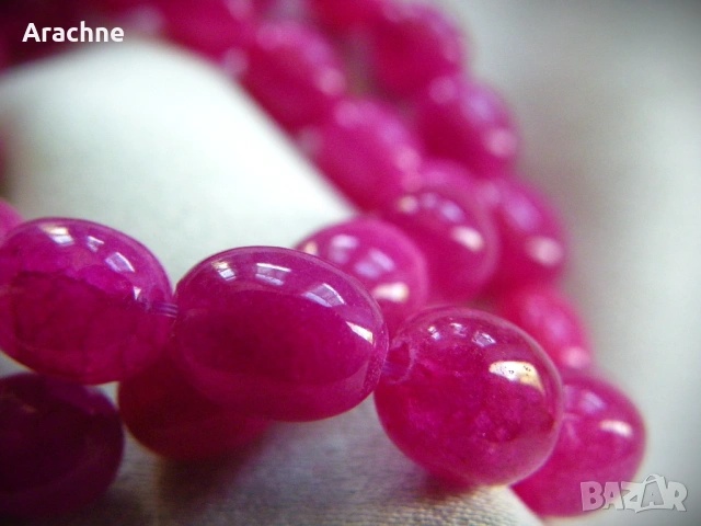 Гердан от рубин, Камбоджа, снимка 3 - Колиета, медальони, синджири - 53645377