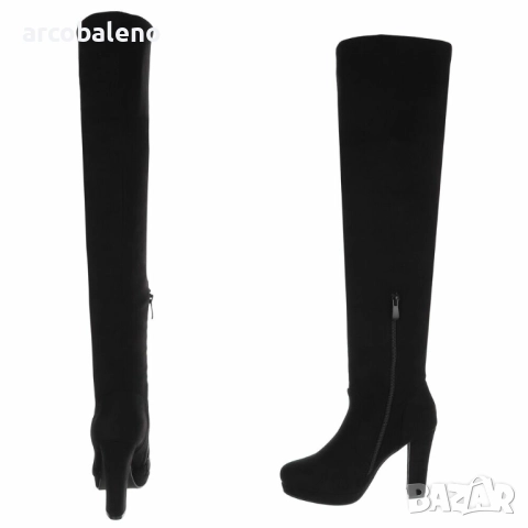 Дамски ботуши над коляното, 3цвята , снимка 11 - Дамски ботуши - 52268085