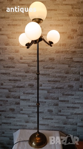 Стара месингова лампа - лампион - немски - Антика, снимка 12 - Антикварни и старинни предмети - 53005629