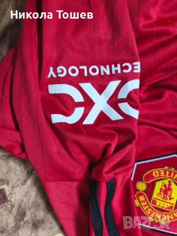 Продавам оригинален екип на Manchester united сезон 22/23, снимка 4 - Футбол - 52827979