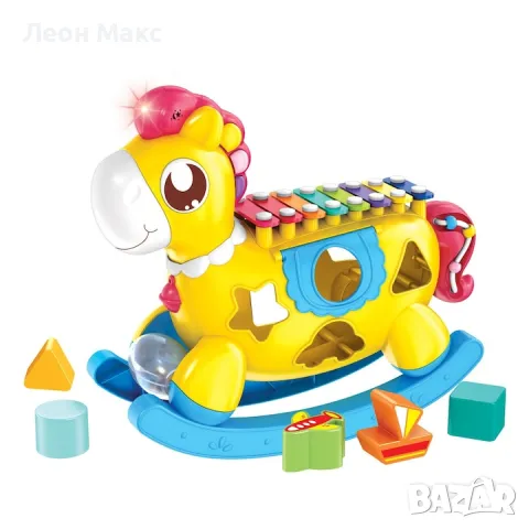 Интерактивна игра 8в1 Сортер ксилофон, образователна, снимка 3 - Образователни игри - 48421216