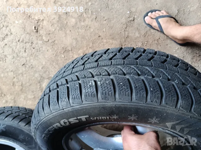 Джанти с зимни гуми за Опел , снимка 2 - Гуми и джанти - 56181922