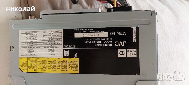 Касетофон СД за кола JVC KD-R411, снимка 2 - Аксесоари и консумативи - 40220843