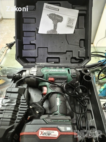 Гайковерт PARKSIDE PASSK 20-Li A1 