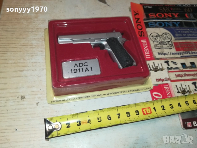 ADC 1911A1 КОЛЕКЦИОНЕРСКИ ПИСТОЛЕТ-ВНОС SWISS 1709252102, снимка 9 - Колекции - 51750131