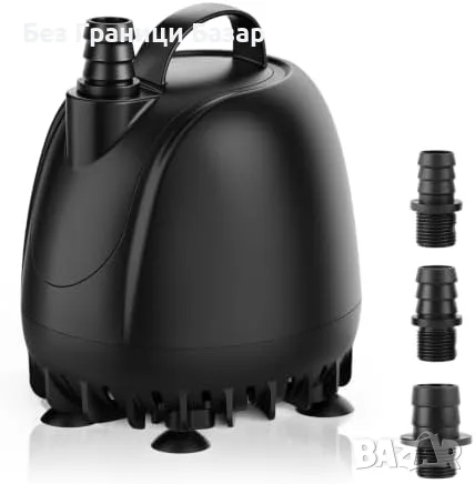 Нова Потопяема дренажна помпа hygger 50W 3000 л/ч за басейн хидропоника аквариум езерце