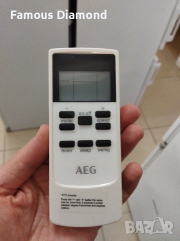 Мобилен климатик AEG нов с гаранция, снимка 4 - Климатици - 41456065