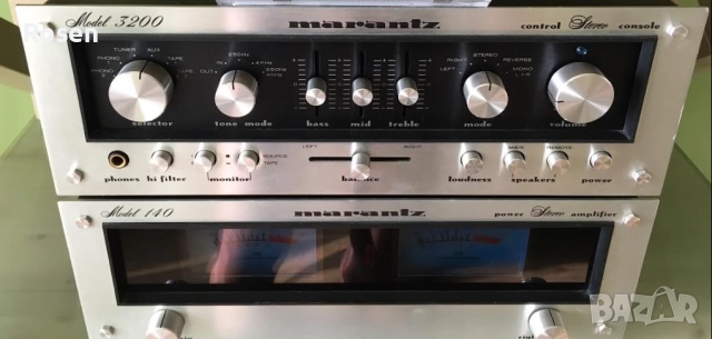 Marantz 140 & Marantz 3200, снимка 2 - Ресийвъри, усилватели, смесителни пултове - 52357556