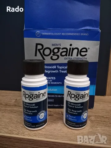 Rogaine Men’s Extra Strength 5% Minoxidil / Миноксидил– 2 бр., снимка 2 - Продукти за коса - 56239575