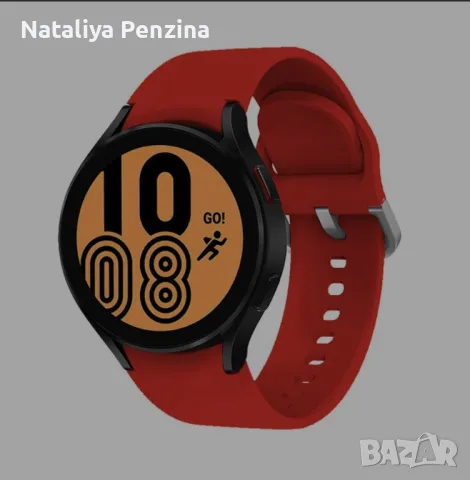 Силиконова каишка за Samsung Galaxy 4, 5, снимка 4 - Каишки за часовници - 48579843