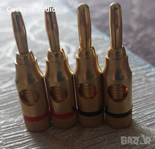Конектори (банани) за тонколони , снимка 4 - Тонколони - 53281731
