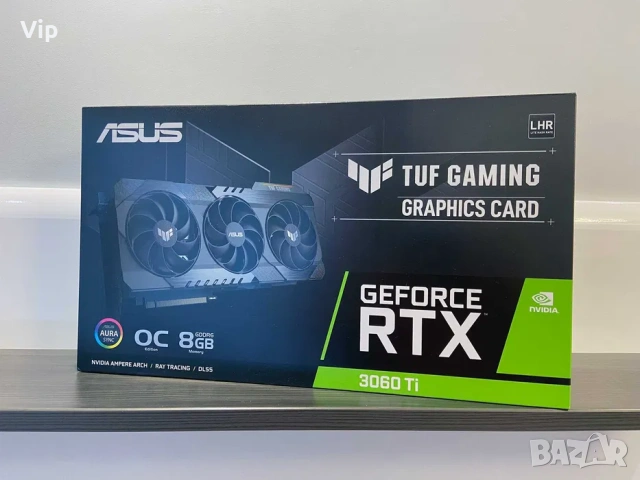 Видео карта ASUS TUF Gaming GeForce RTX 3060 Ti OC Edition 8GB GDDR6