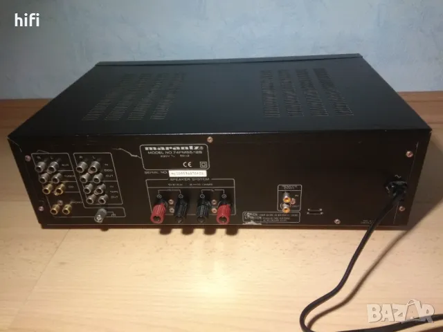 Линеен стерео усилвател Marantz PM-55SE, снимка 6 - Ресийвъри, усилватели, смесителни пултове - 49144959