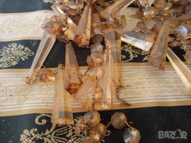 Лот висулки за полилей,лампа, снимка 4 - Полилеи - 42767179