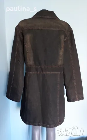 Два броя / Винтидж дънково палто / манто "Donna 10" и "East Village" , снимка 8 - Палта, манта - 48375878