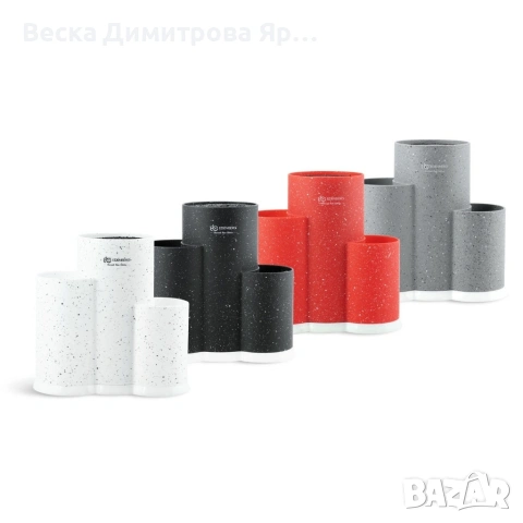 Поставка за кухненски прибори и ножове 3 в 1 Edenberg EB-5106, снимка 17 - Аксесоари за кухня - 53696957