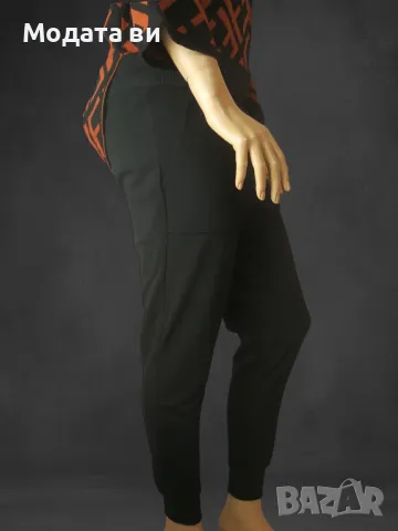 Спортен прав панталон с ластик, снимка 3 - Панталони - 30622363