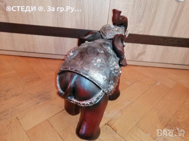 Сувенир слон от полирезин, снимка 5 - Декорация за дома - 40059680