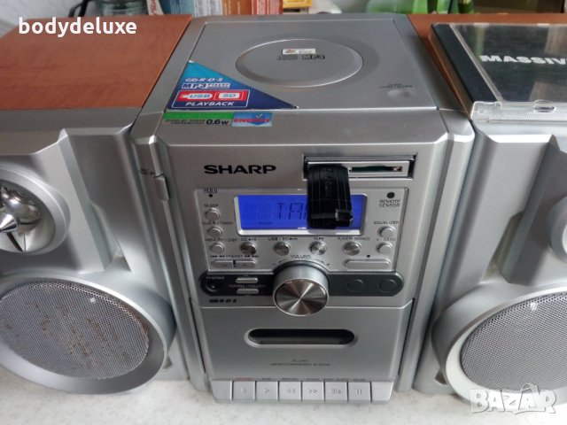 Sharp XL-UH3 аудио система, снимка 6 - Аудиосистеми - 19118891