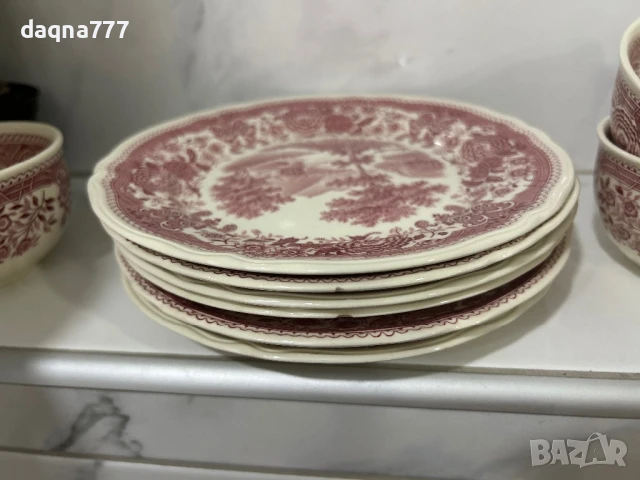 6 чинии за предястие и чаши Villeroy and Boch, снимка 13 - Антикварни и старинни предмети - 51147010