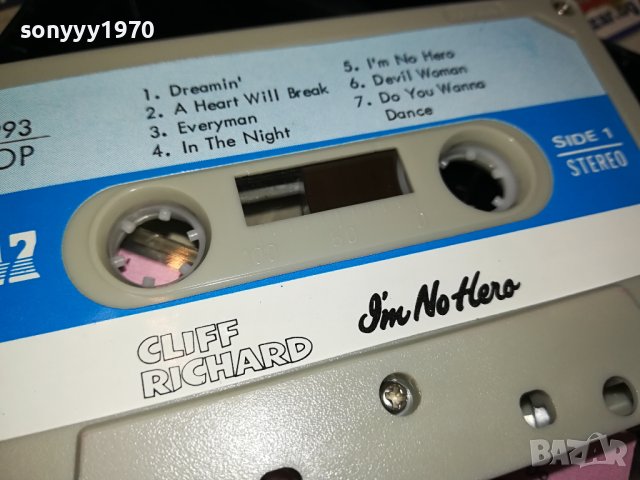 CLIFF RICHARD-ORIGINAL TAPE 0709231331, снимка 11 - Аудио касети - 42110010