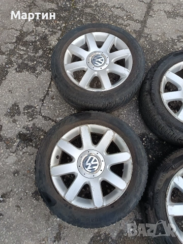 Продавам джанти 16 5х112 vw, снимка 2 - Гуми и джанти - 53124800