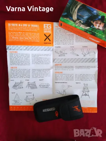 Сгъваем нож GERBER с калъф., снимка 4 - Ножове - 49763369