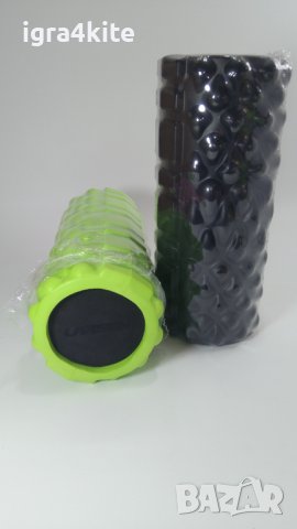 2 в 1 Foam Roller Larsen иновативен без основа - ролка за тренировки, снимка 3 - Йога - 40841898