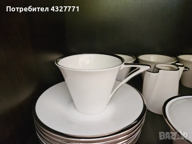 Микаса (Mikasa) комплект за кафе чай 6 чаши и чинии, захарнеца, съд за мляко, снимка 3 - Други - 48402551