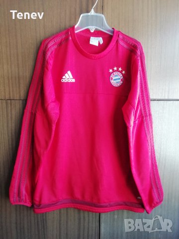 Оригинална Адидас блуза на Bayern Munich горнище Байерн Мюнхен Adidas , снимка 1 - Фен артикули - 34049092