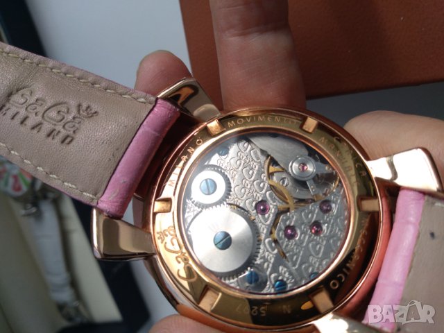 Оригинален GAGA Milano Manuale 48, снимка 3 - Дамски - 41767438