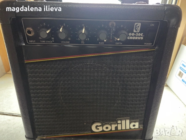 китарен усилвател Gorilla, снимка 2 - Ресийвъри, усилватели, смесителни пултове - 51989835
