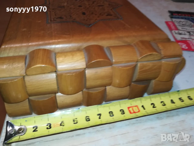 СТАРА БГ ДЪРВЕНА КУТИЯ 0106251138, снимка 7 - Колекции - 50503142