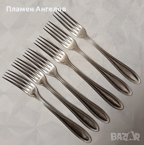 Винтидж вилици от "VLIESS C&L ALPACCA" , снимка 7 - Антикварни и старинни предмети - 53146329