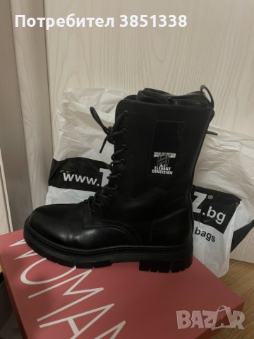 Ботуши,нови,на Тенденз 41номер,стелка 26. 5см, снимка 4 - Дамски ботуши - 44246136