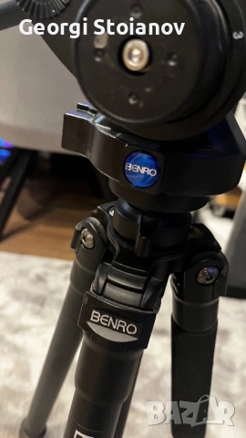 Статив Benro A2580T Benro S6 видео глава, снимка 7 - Чанти, стативи, аксесоари - 52794909