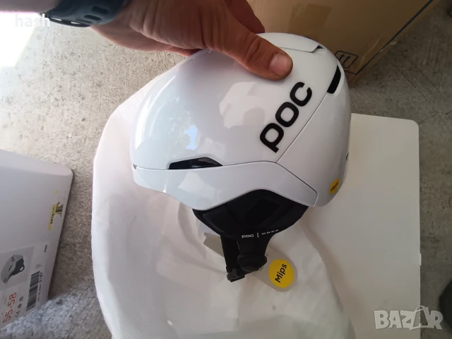 Унисекс ски каска за възрастни POC, размер М-L / 55-58, снимка 11 - Зимни спортове - 50783762