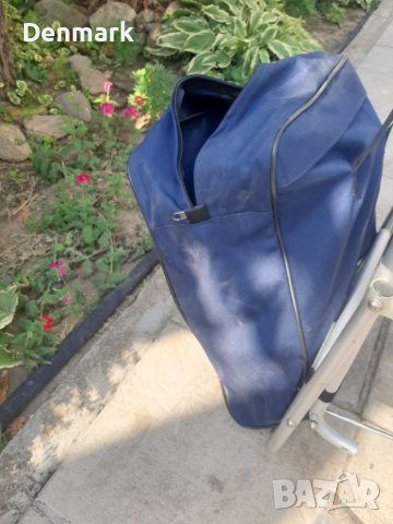 Сгъваемо столче с колелца, снимка 4 - Къмпинг мебели - 41914192