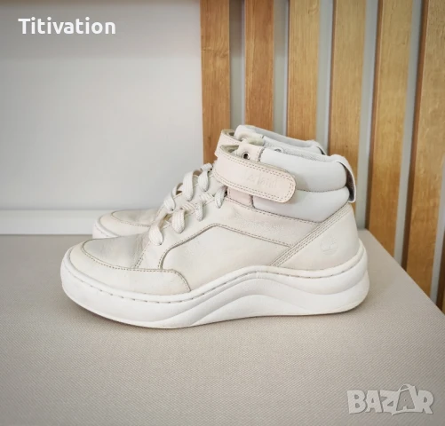 Бели кецове Timberland 