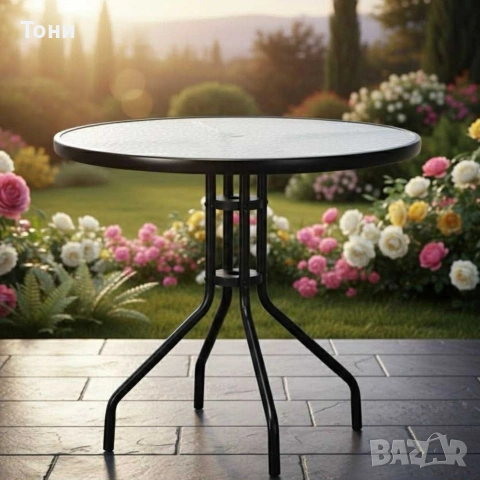 Комплект за релаксация на открито: 2 сгъваеми шезлонга и стилна масичка за кафе , снимка 3 - Градински мебели, декорация  - 53867540