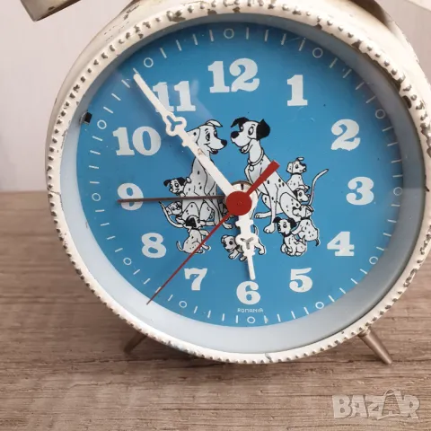 Анимиран румънски будилник часовник, снимка 3 - Антикварни и старинни предмети - 49775160