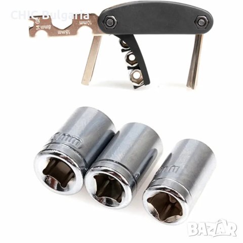 ПРОМО: Мултифункционален джобен инструмет, инструмент за велосипед, 1+1 БЕЗПЛАТНО, снимка 9 - Други инструменти - 38791001